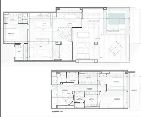 3-bed penthouse with terrace in Jerónimos, Retiro
