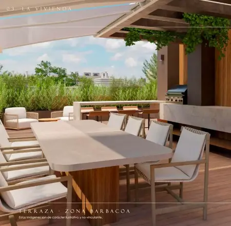 Ático de 4 dormitorios con terraza en Nueva España, Chamartín