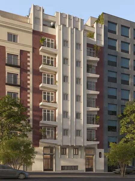 2-bed classic penthouse with terrace in Castellana, Salamanca