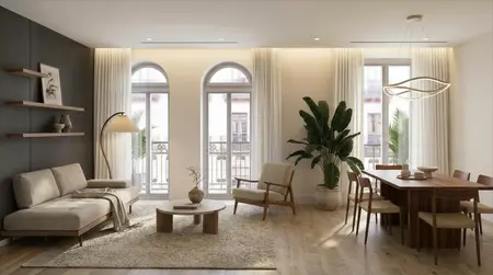 4-bed apartment with terrace in Goya, Salamanca